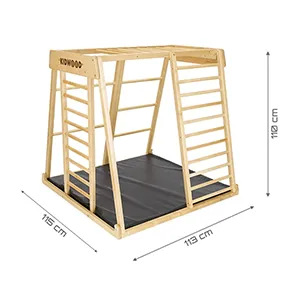 Produktdarstellung Onlineshop: Kidwood Klettergerüst. Hochwertige Freisteller-Produktfotografie für Ihr E-Commerce. Indoor-Spielgerät (Kidwood Klettergerüst) als präziser Freisteller – perfekt für Ihren Onlineshop. Professionell fotografiert von Michael Schalansky